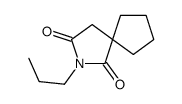 2-propyl-2-azaspiro[4.4]nonane-1,3-dione Structure