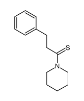 Piperidine,1-(3-phenyl-1-thioxopropyl)- (9CI) Structure