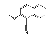 6-Methoxyisoquinoline-5-carbonitrile Structure