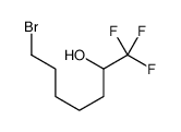 7-bromo-1,1,1-trifluoroheptan-2-ol结构式