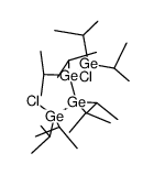 1,4-dichloro-1,1,2,2,3,3,4,4-octaisopropyltetragermane结构式