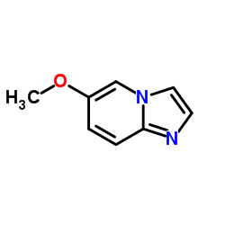 6-甲氧基咪唑并[1,2-a]吡啶结构式