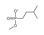 methoxy(3-methylbutyl)phosphinate Structure