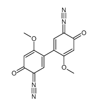 2,2'-Dimethoxy-biphenyl-dichinon-(4,5,4',5')-bisdiazid-(5,5') Structure
