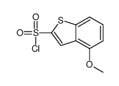 4-Methoxy-1-benzothiophene-2-sulfonyl chloride结构式