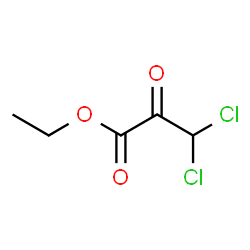 Ethyl 3,3-dichloro-2-oxopropanoate结构式