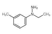 1-乙基-1-间甲苯基肼结构式