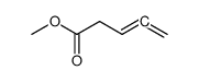 Pentadien-(3,4)-saeure-methylester结构式