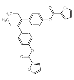 2-Furoic acid,(diethylvinylene)di-p-phenylene ester (8CI) picture