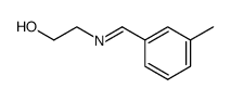2-((3-methylbenzylidene)amino)ethan-1-ol结构式