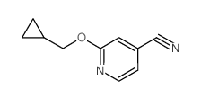 2-(Cyclopropylmethoxy)isonicotinonitrile picture