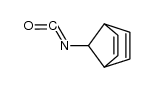 7-isocyanatobicyclo[2.2.1]hepta-2,5-diene结构式