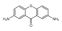 2,7-diamino-thioxanthen-9-one Structure