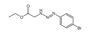 ethyl N-(p-bromophenylazo)glycinate结构式
