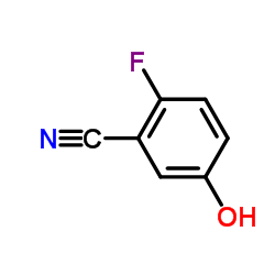 2-Fluoro-5-hydroxybenzonitrile Structure