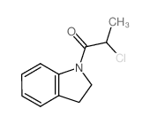 1H-Indole, 1-(2-chloro-1-oxopropyl)-2,3-dihydro- (9CI) picture