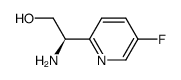 (R)-2-amino-2-(5-fluoropyridin-2-yl)ethanol结构式