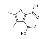 4,5-dimethylfuran-2,3-dioic acid结构式