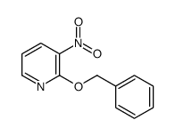 3-nitro-2-phenylmethoxypyridine结构式