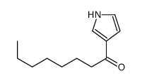 1-(1H-pyrrol-3-yl)octan-1-one结构式