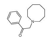 2-(azocan-1-yl)-1-phenylethanone Structure