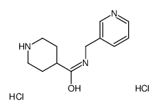 N-(Pyridin-3-ylmethyl)piperidine-4-carboxamide dihydrochloride picture