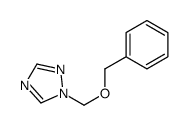 1-(phenylmethoxymethyl)-1,2,4-triazole Structure