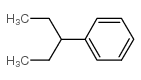 (1-乙基丙基)苯结构式