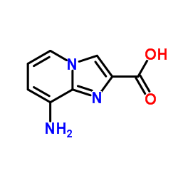 8-Aminoimidazo[1,2-a]pyridine-2-carboxylic acid Structure