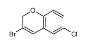 3-bromo-6-chloro-2H-chromene结构式