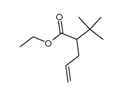 ethyl 2-tert-butyl-4-pentenoate结构式