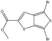 methyl 4,6-dibromothieno[3,4-b]thiophene-2-carboxylate Structure