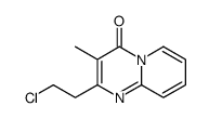 2-CHLOROETHYL-3-METHYL-4H-PYRIDO[1,2-A]PYRIMIDIN-4-ONE结构式