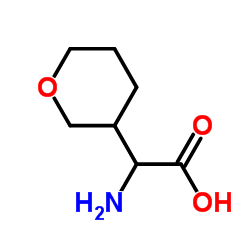 AMINO-(TETRAHYDRO-PYRAN-3-YL)-ACETIC ACID structure