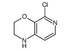 5-氯-2,3-二氢-1H-吡啶并[3,4-b][1,4]恶嗪结构式