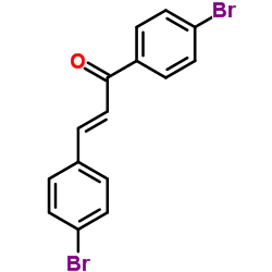 (E)-4,4'-Dibromochalcone结构式