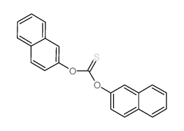 Carbonothioic acid, O,O-di-2-naphthalenyl ester (en)结构式