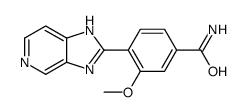 4-(1H-Imidazo[4,5-c]pyridin-2-yl)-3-methoxybenzamide Structure