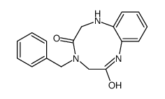 4-benzyl-1,2,5,7-tetrahydro-1,4,7-benzotriazonine-3,6-dione Structure