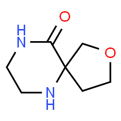 2-Oxa-6,9-diazaspiro[4.5]decan-10-one Structure