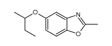 5-(sec-butoxy)-2-methylbenzoxazole Structure