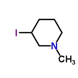 3-Iodo-1-methylpiperidine结构式