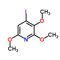 4-Iodo-2,3,6-trimethoxypyridine Structure
