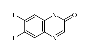 6,7-difluoroquinoxalin-2(1H)-one结构式