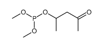 dimethyl 4-oxopentan-2-yl phosphite Structure