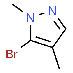 5-Bromo-1,4-dimethyl-1H-pyrazole Structure