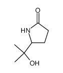 (S)-5-(1-Hydroxy-1-methylethyl)-2-pyrrolidinone Structure