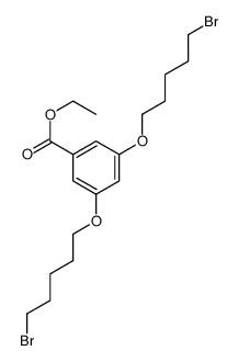 ethyl 3,5-bis(5-bromopentoxy)benzoate结构式