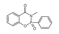 8-methyl-9-oxo-9-phenyl-10-oxa-8-aza-9$l^{5}-phosphabicyclo[4.4.0]deca-1,3,5-trien-7-one picture