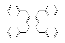 1,2,4,5-tetrabenzyl-benzene Structure